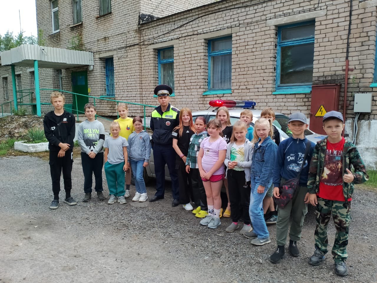 Экскурсия в ГИБДД Парфинского района